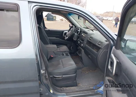 2007 Honda Ridgeline Rts from USA, damaged, VIN 2HJYK16457H516059